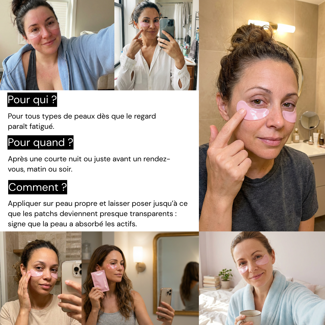 Patchs Yeux InstaLift au PDRN & Collagène