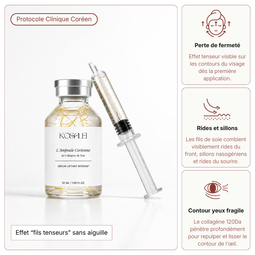 L'Ampoule Coréenne au Collagène de Soie