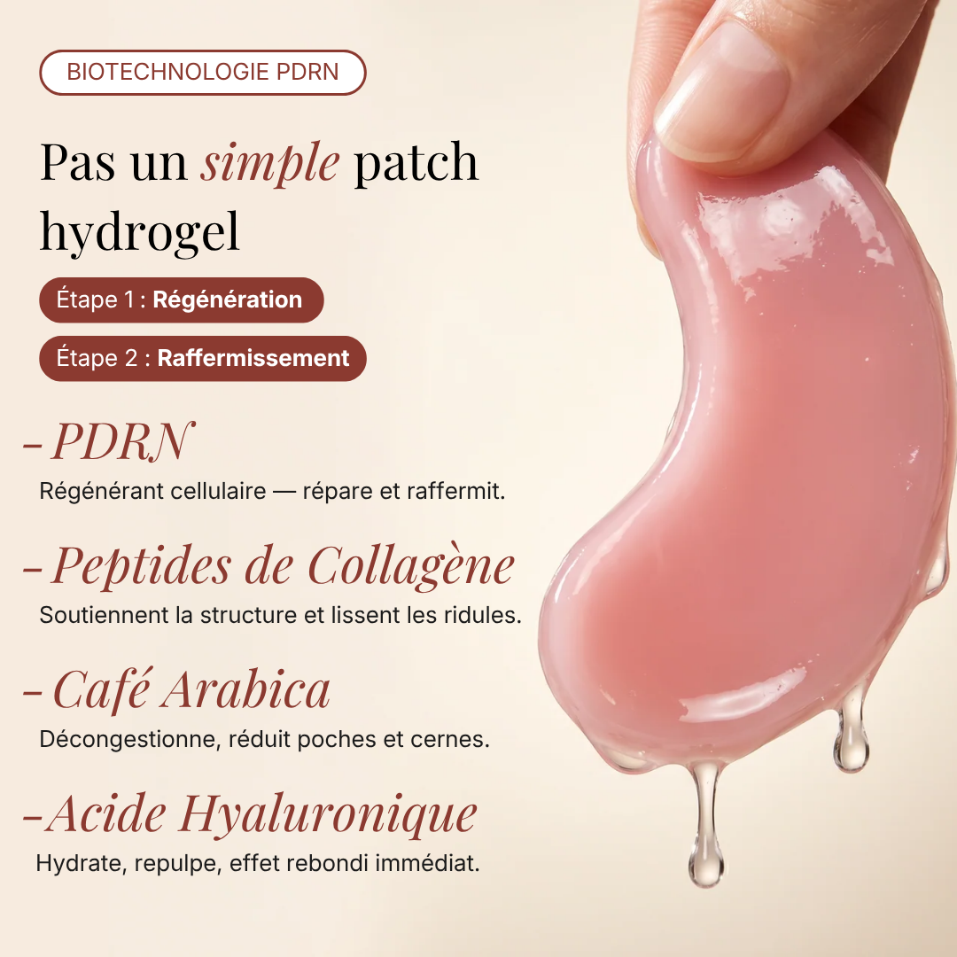 Patchs Yeux InstaLift au PDRN & Collagène