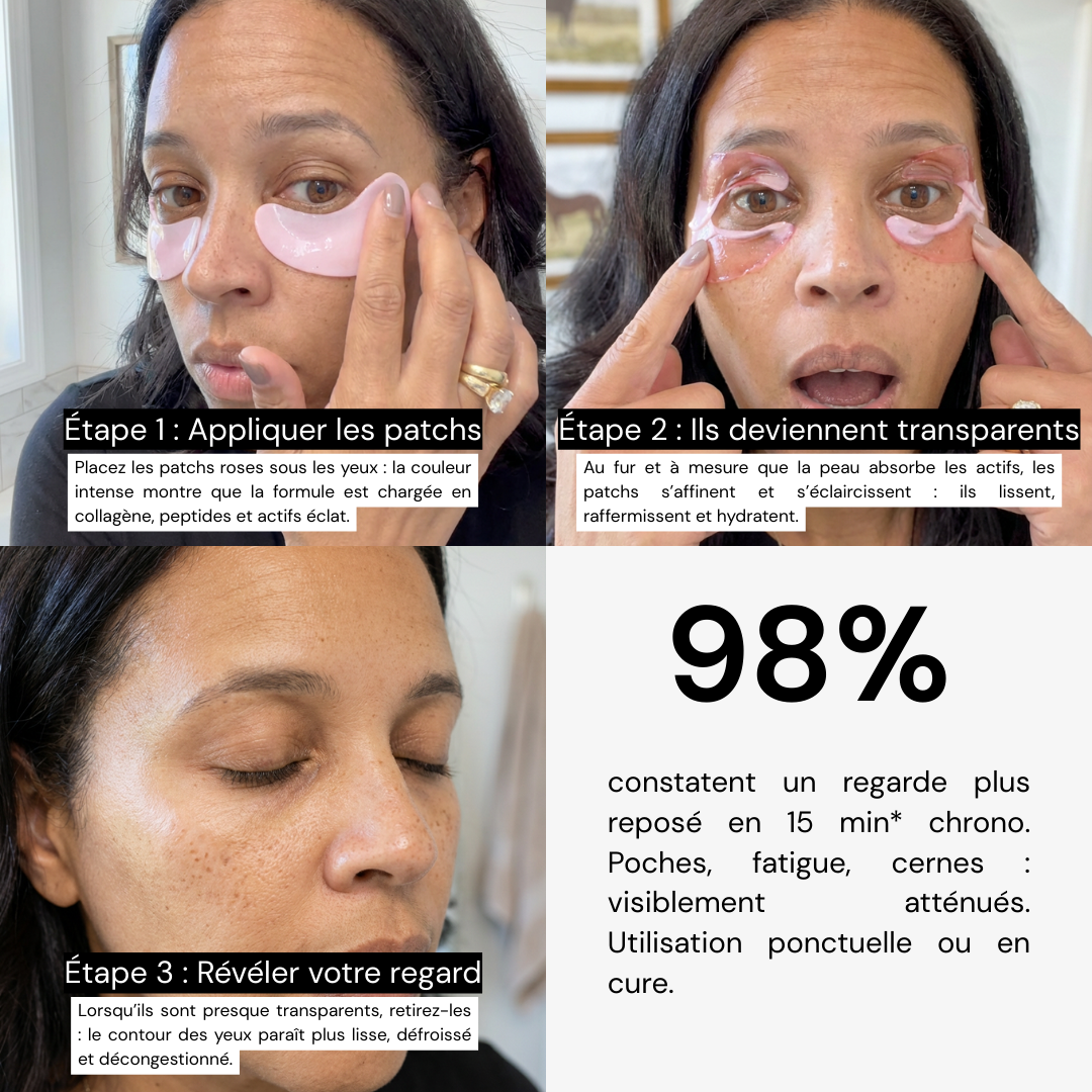 Patchs Yeux InstaLift au PDRN & Collagène