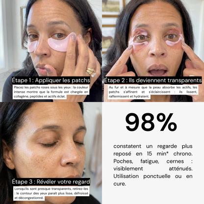 Patchs Yeux InstaLift au PDRN & Collagène