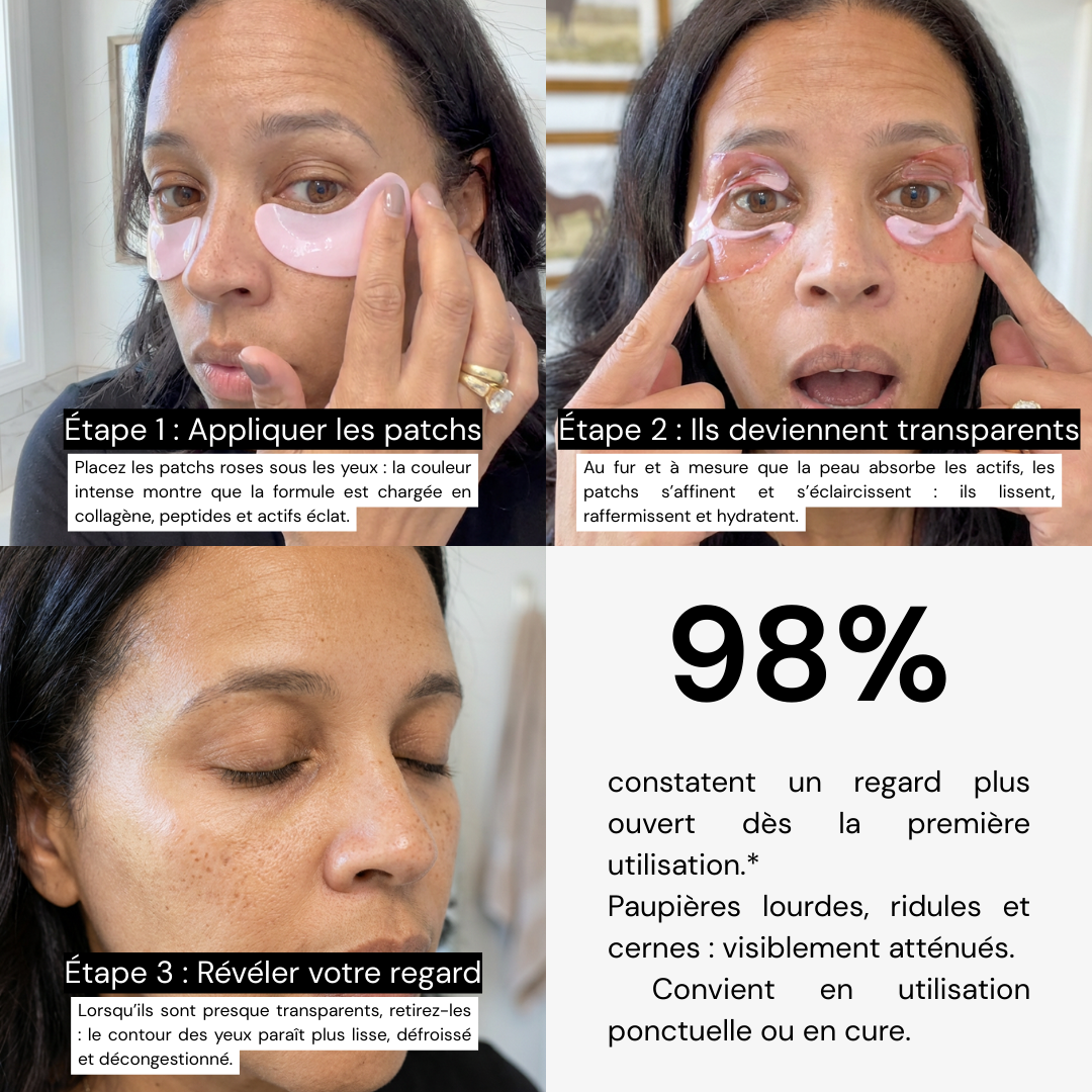 Patchs Yeux InstaLift au PDRN & Collagène