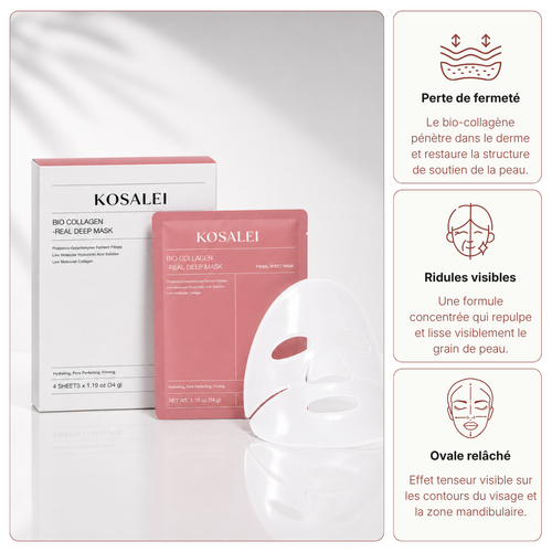 Masque au Bio-Collagène (Pack de 4 masques)