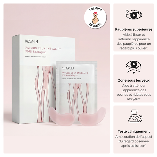 Patchs Yeux InstaLift au PDRN & Collagène