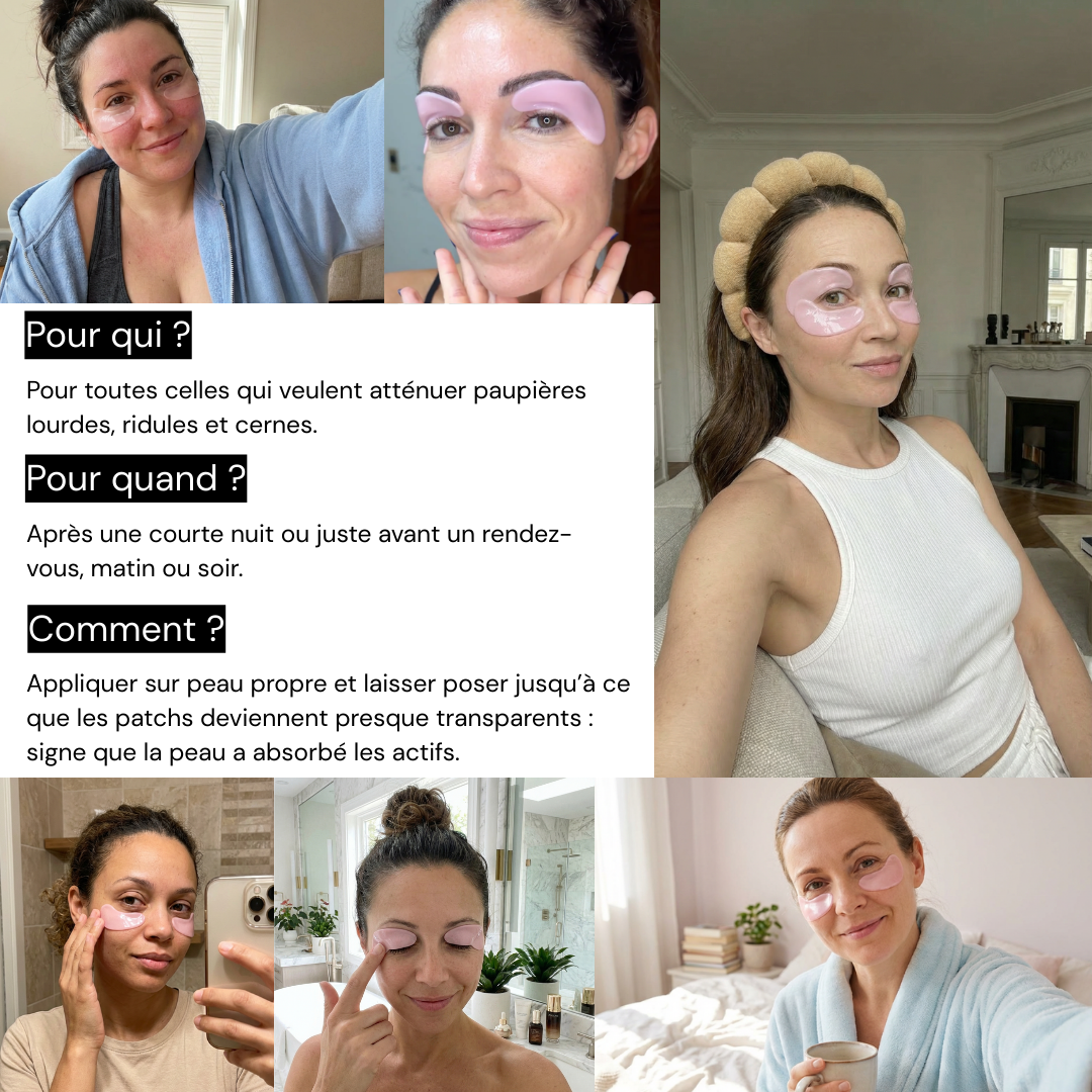 Patchs Yeux InstaLift au PDRN & Collagène